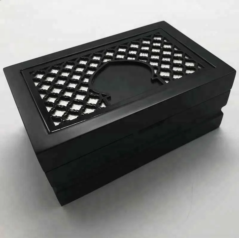 
Hot sale customised arab famous brand wooden date fruit box hand made carved wooden box gift 