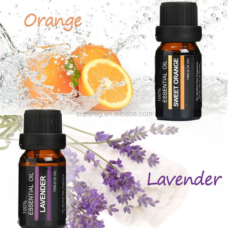 
100% pure therapeutic grade essential oils 6pcs aromatherapy essential oils 