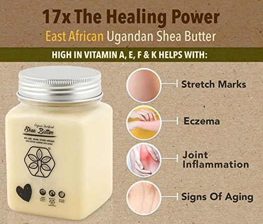 Private Label 100% Pure Organic Shea Body Butter