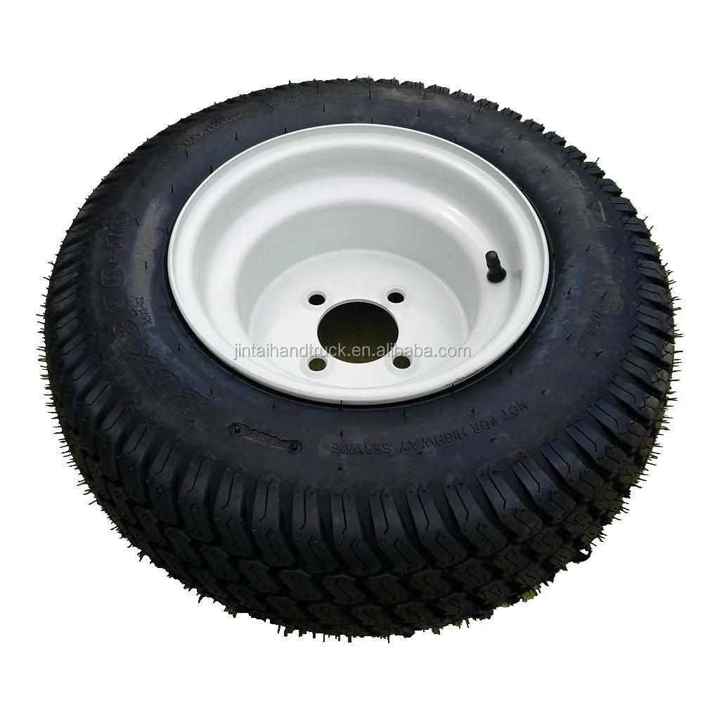 Durable 20x8-10 golf cart tubeless rubber wheel tyre