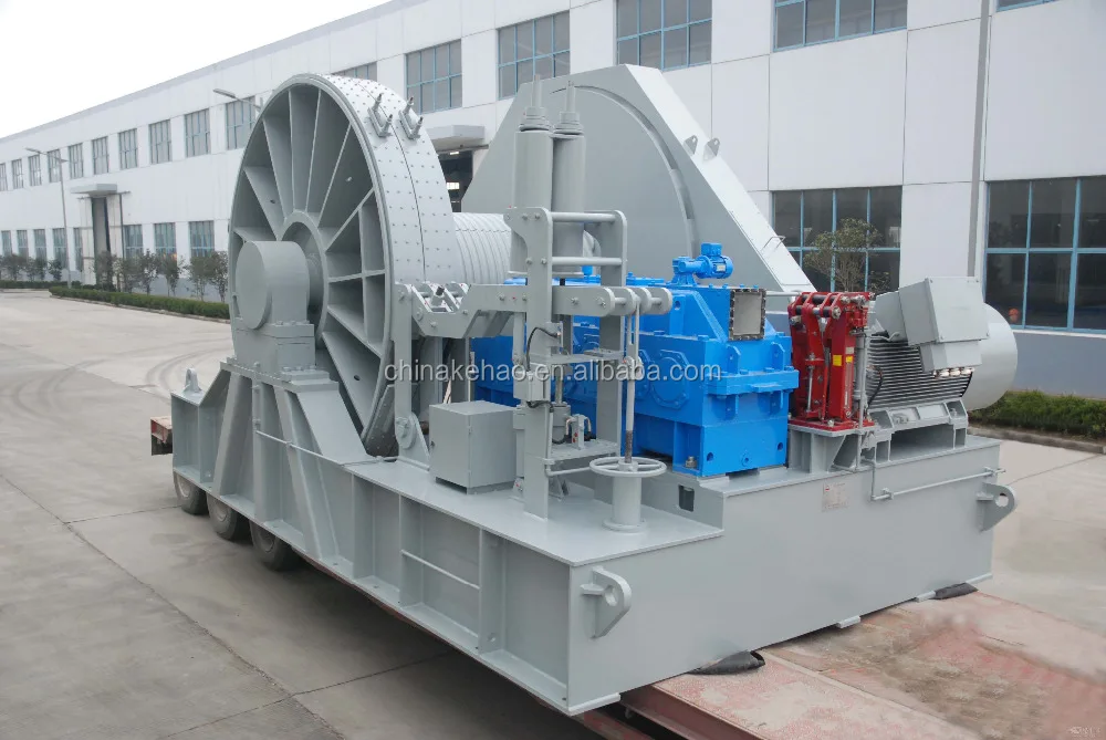 
Specialize in large windlass 70 ton electric winch 