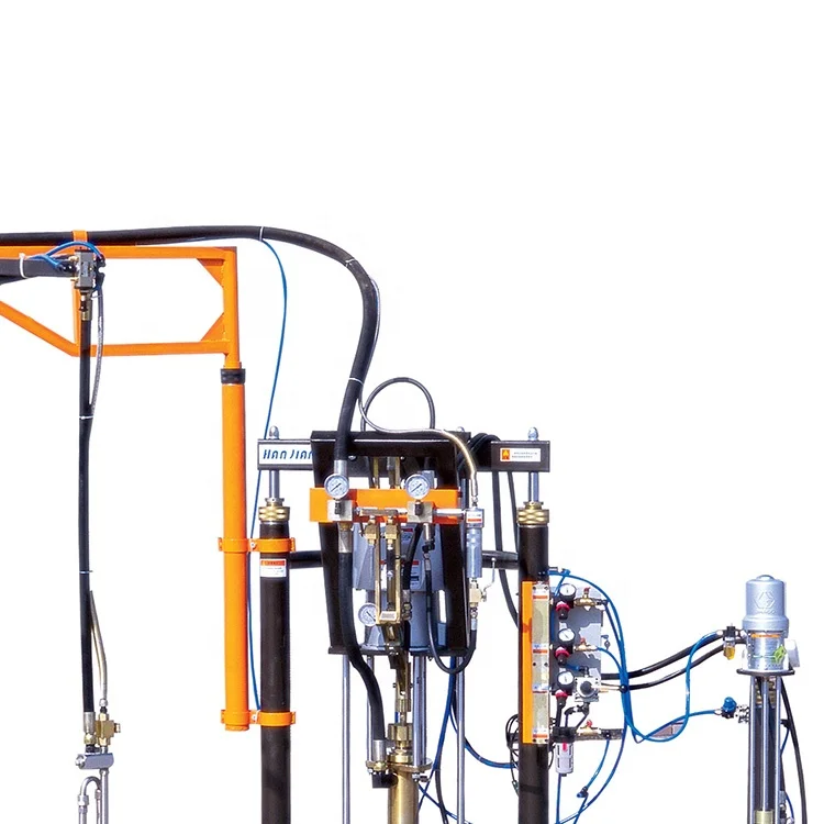 automatic ig two component sealant extruder insulating glass machine