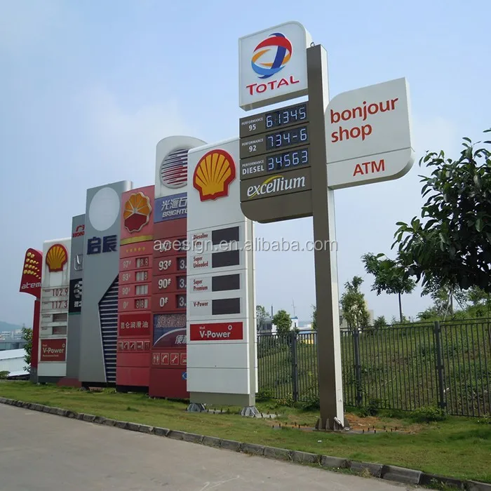 
Customized Double Side Outdoor LED Sign For Gas Station Customized Double Side Outdoor LED Sign For Gas Station<img data-src=