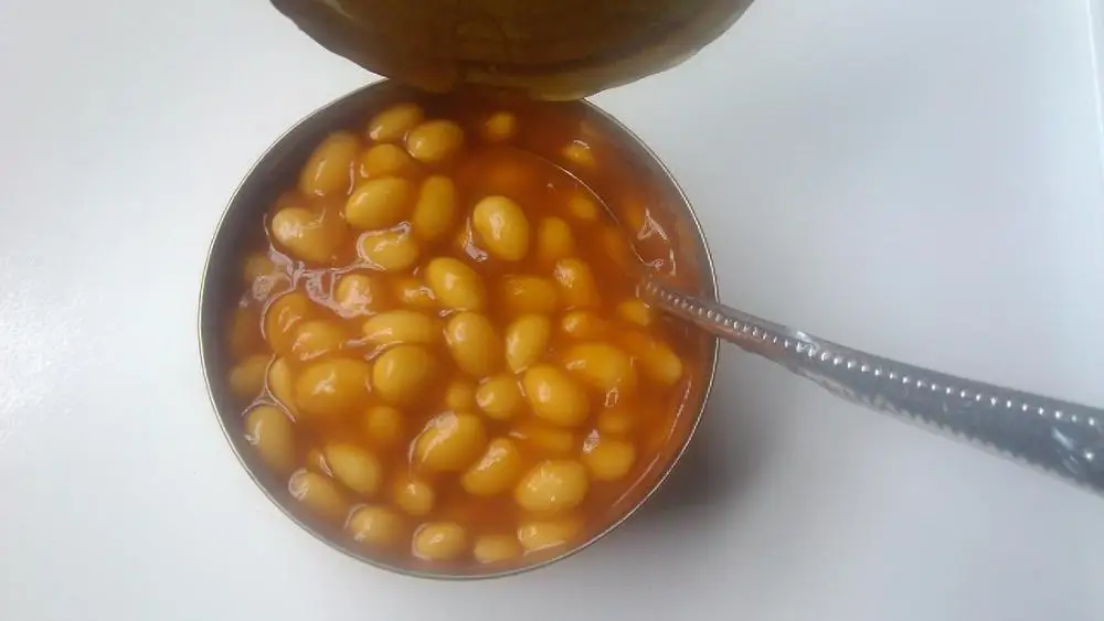 
Canned Baked Beans In Tomato Sauce In Can 
