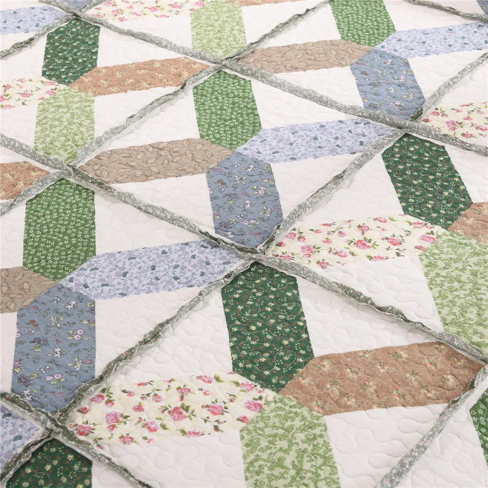 
China Wholesale embroidery handmade cotton baby luxury bedding set bed sheet comforter duvet cover bedspread fitted patchwork qu 