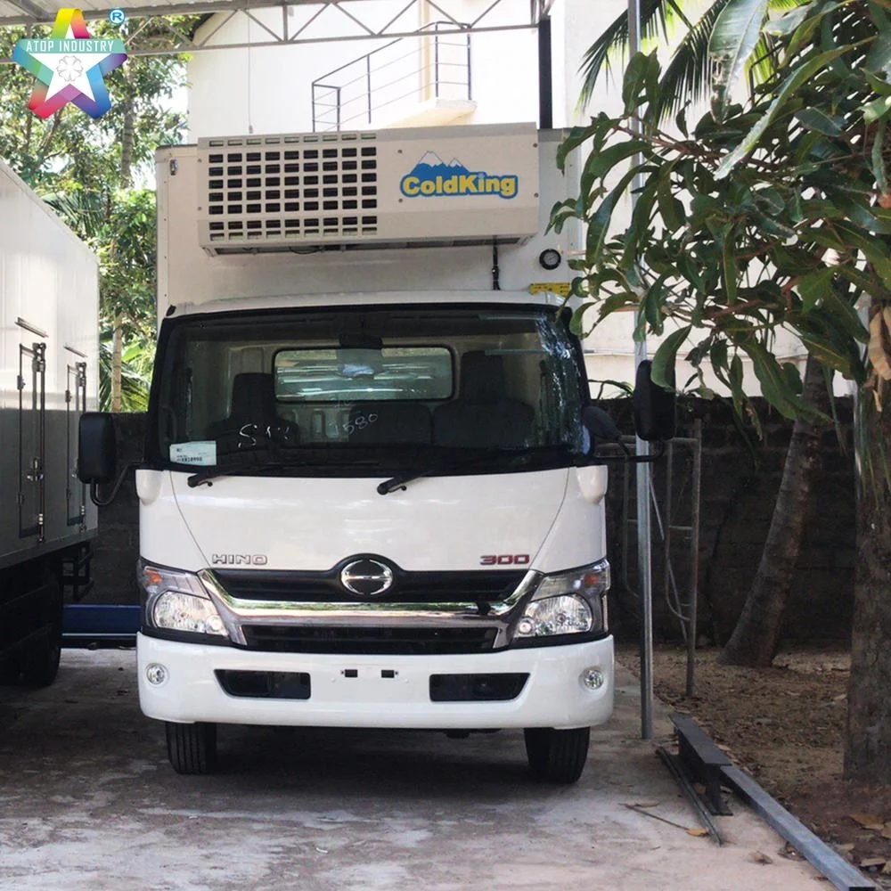 ColdKing -40C Kooltube eutectic truck refrigeration unit 4.5m length ice cream truck body