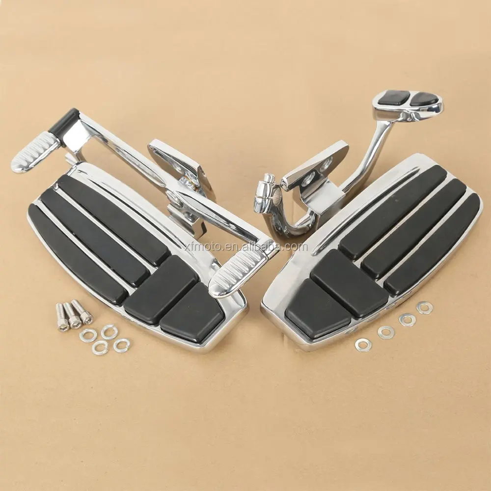 Motorcycle Driver Foot Board Floorboard Kit For Honda Goldwing GL1800 Valkyrie 01-15