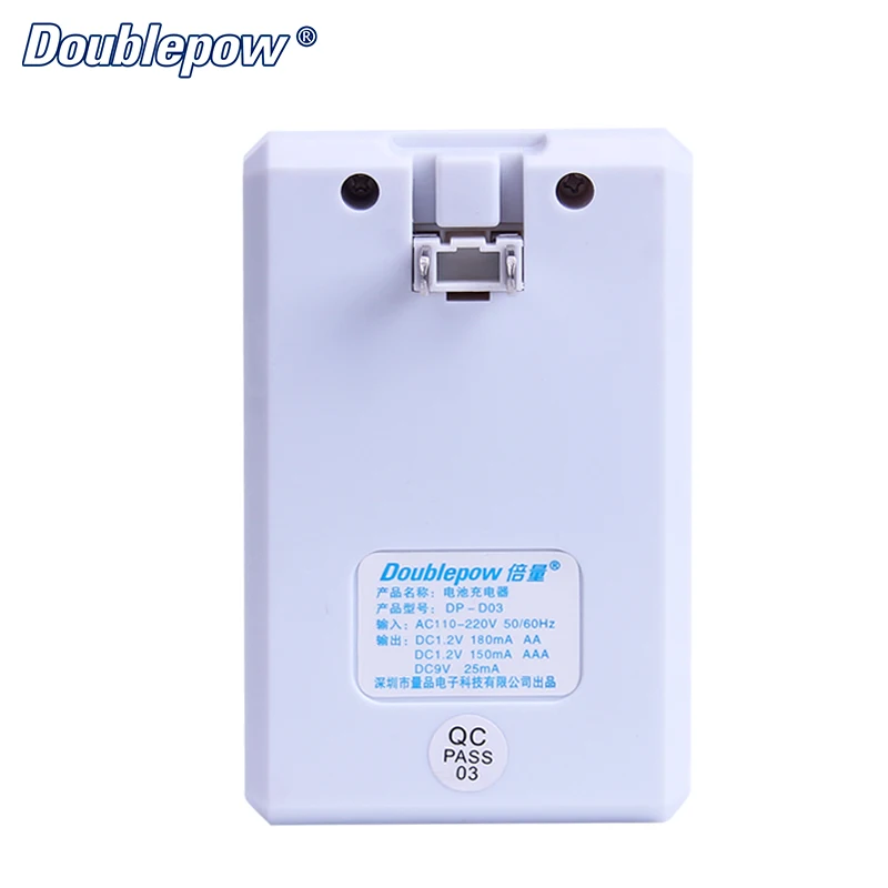 4 Slots D03 LED Multifunction Rapid Charger for 1.2V AA/AAA/C/D/9V Ni-MH/Ni-CD Rechargeable Battery