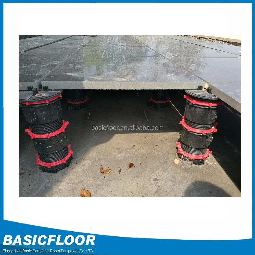 
Alibaba China wholesale accessories height adjustable plastic pedestal raised floor system 