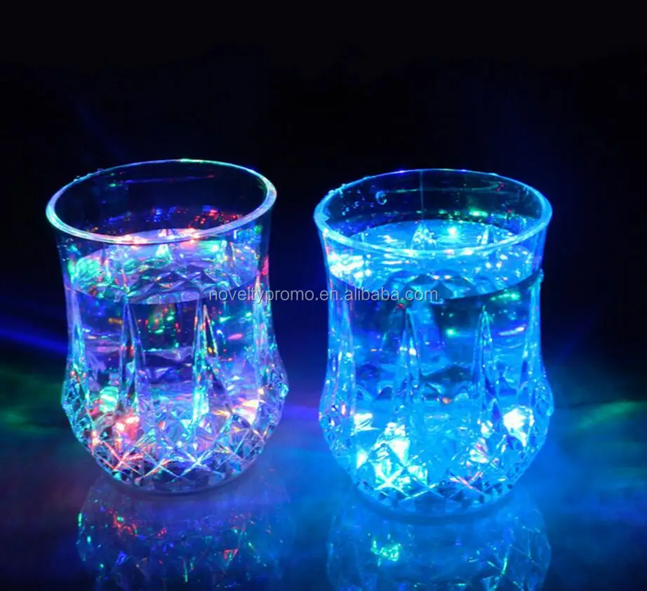 Promotional Plastic Color Changing Led Flashing Cup