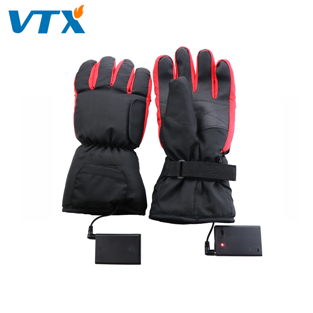Electric Battery Heated Gloves for Women Men,Touchscreen Texting Water-resistant Thermal Heat Gloves,Winter Thermo Gloves
