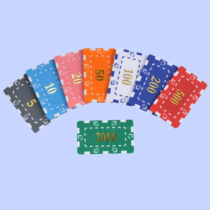 customize Rectangular Poker Chips with your own design,square poker chips with your own logo,