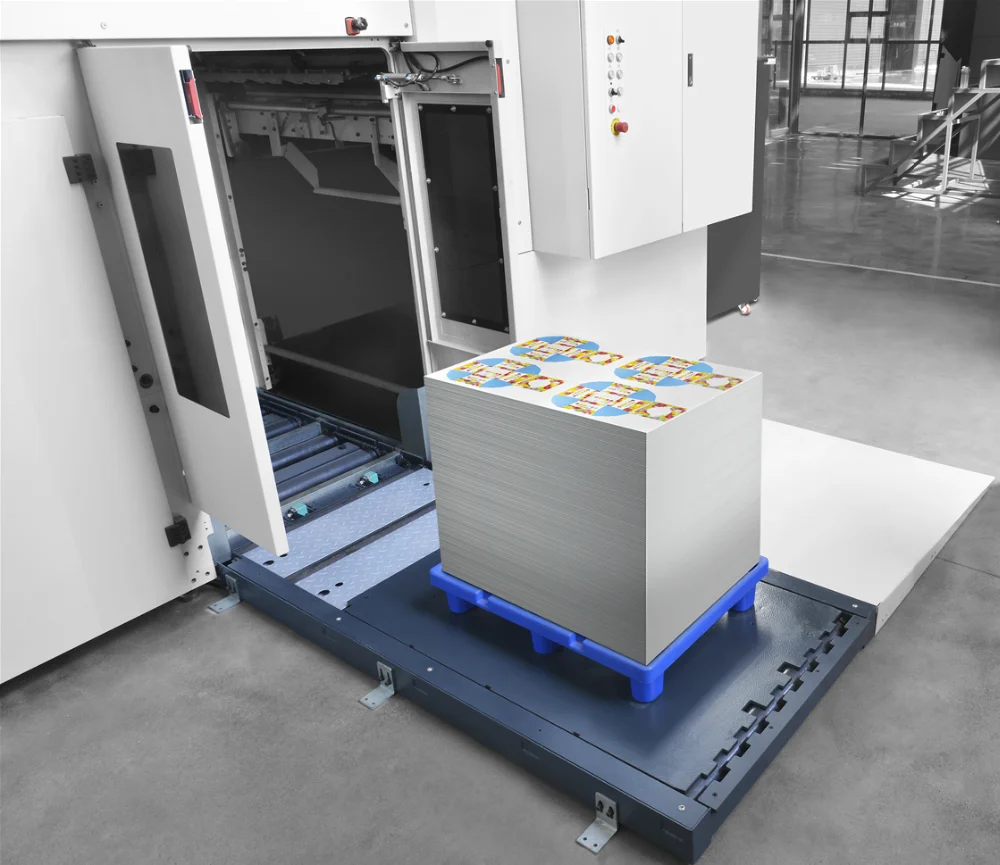 T1060B high speed automatic used paper cup die cutting machine with double cam gripper bar