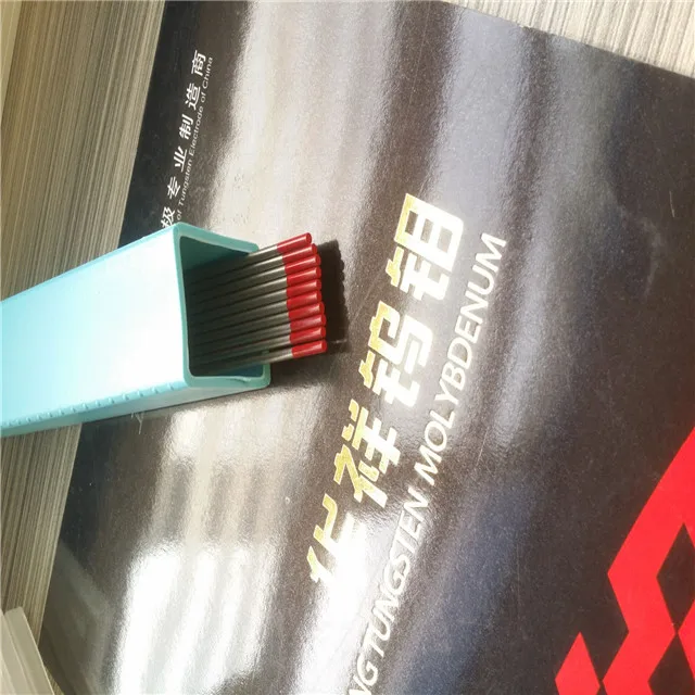 
Red Tip Stainless Steel Tig Welding WT20 2.4x175 (3/32'x7