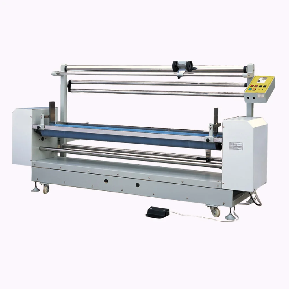 SINO-JAPAN BRAND KAIYU MODEL KAI-61LE-60 60 INCH SPEED ADJUSTABLE FABRIC TEXTILE ROLLING AND COUNTING MACHINE