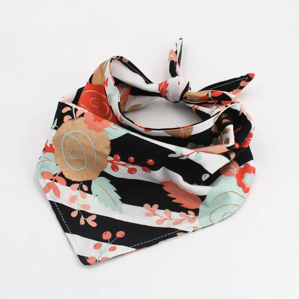 Wholesale Eco Friendly Personalized Cotton Dog Bandana