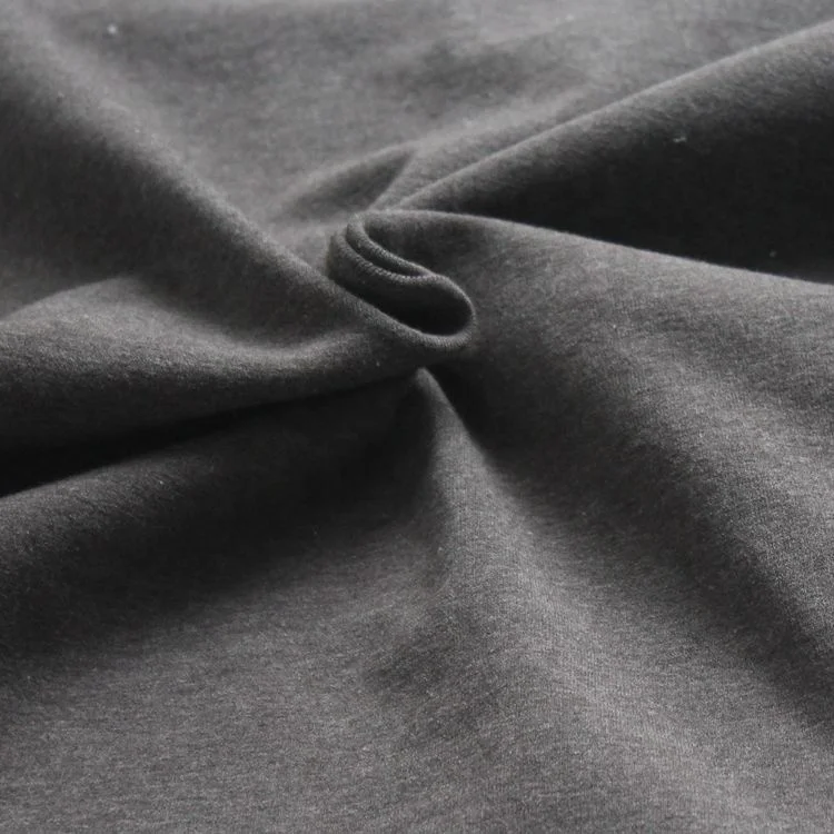
high quality popular polyester cotton elasatic fleece fabric 