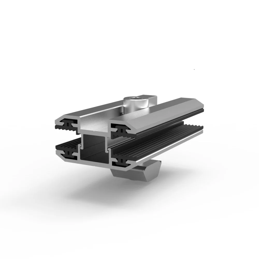 Система крепления солнечной панели со средним зажимом, зажим на конце солнечной панели для системы крепления панелей PV