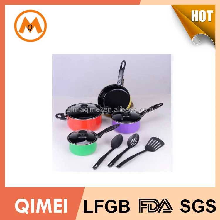 Счастлив барон набор посуды с антипригарным