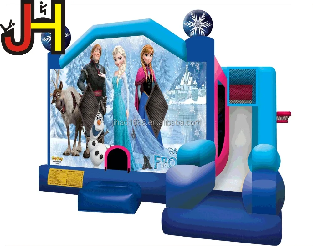 7 in1 Frozen Bounce House Frozen Ice Castle Bounce Inflatable Frozen Combo