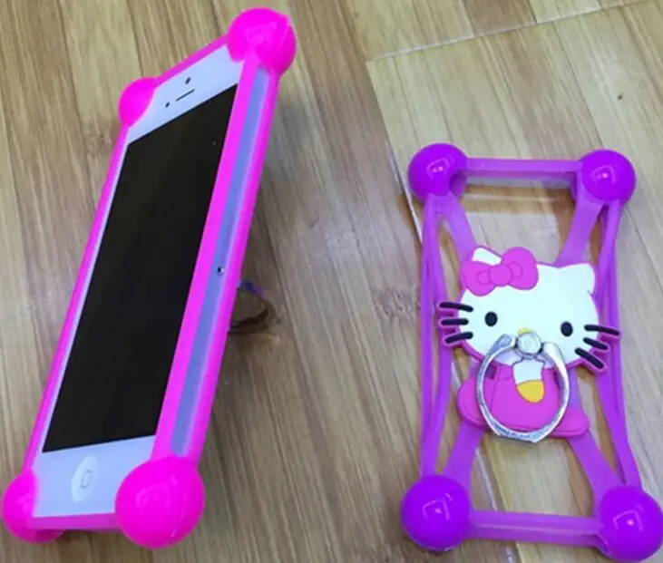 Universal phon case with High Impact Build-in Ring Holder