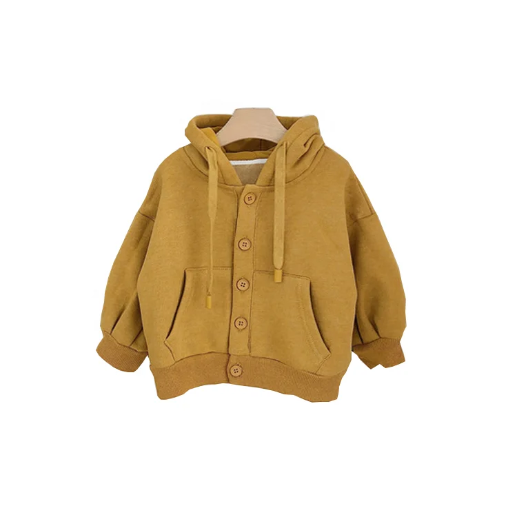 
New Arrival Long-sleeve Hooded Cardigan Baby Hoodie 