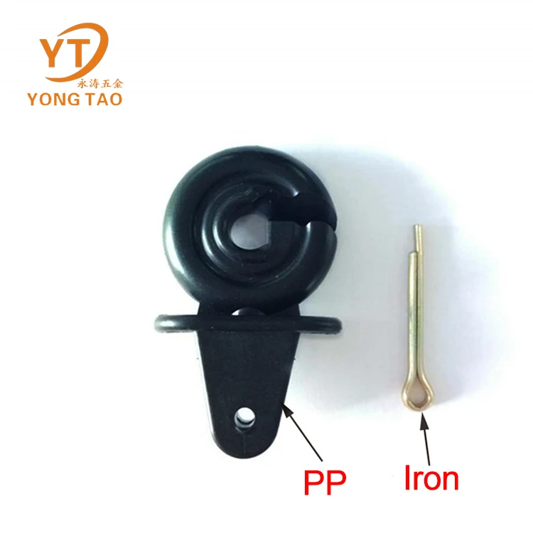 New type hot selling durable using electric fence ring bolt insulator, 2019 hot products