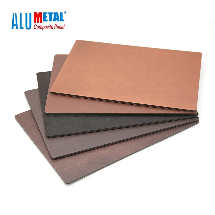 copper composite panel for exterior facade cladding acp with best malleability