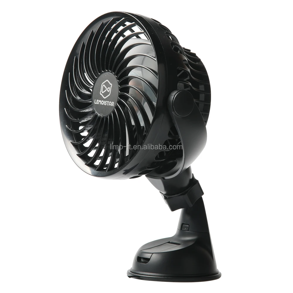 
Newest hot selling air cooling USB car fan with powerful suction cup 