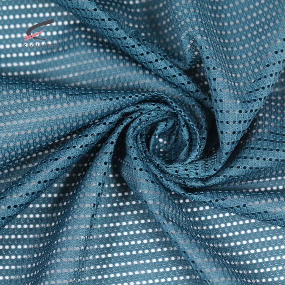 
100%Polyester Textile Mesh Fabric Quick Dry for Gym Shoes 