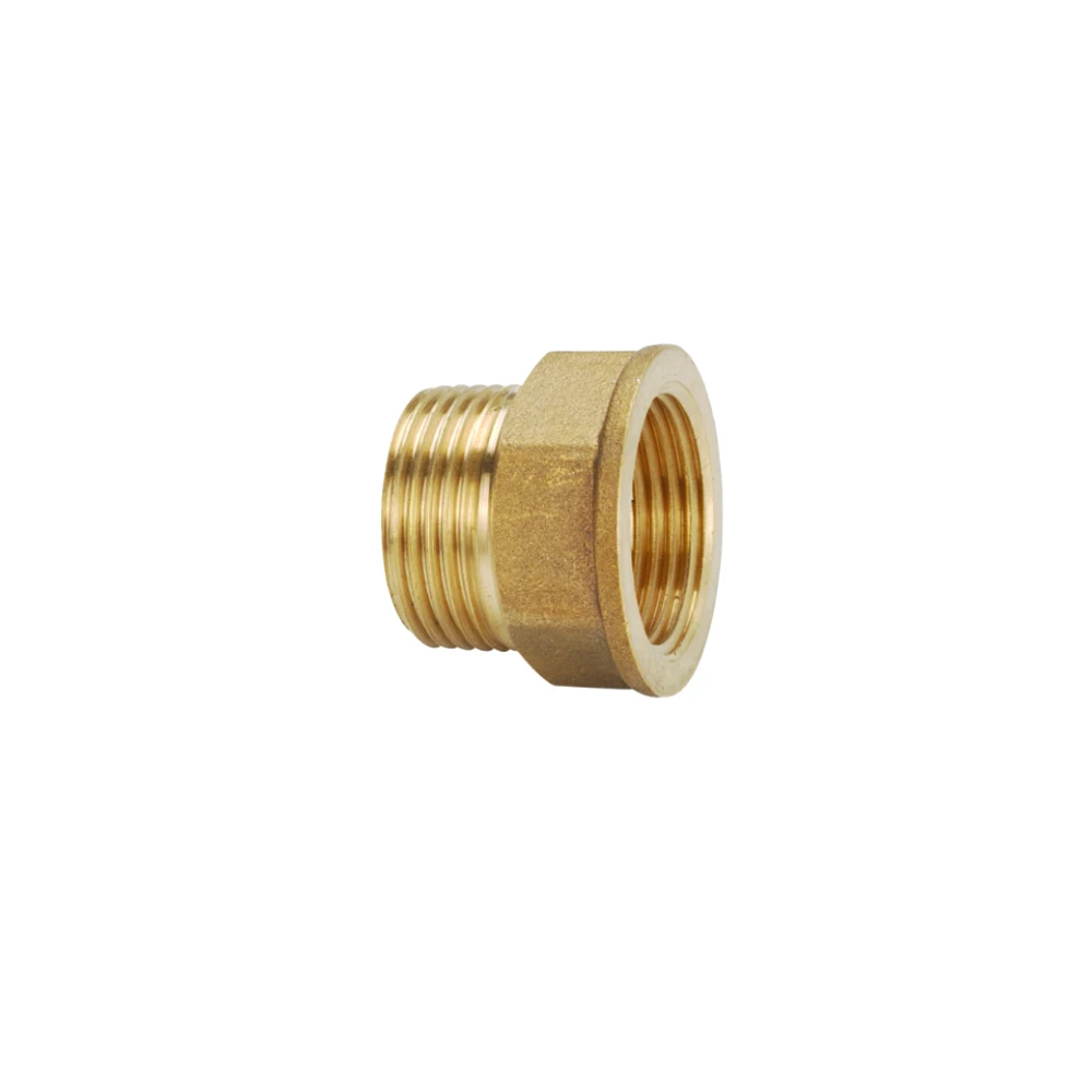 brass hexagon thread fitting reducing FM bush