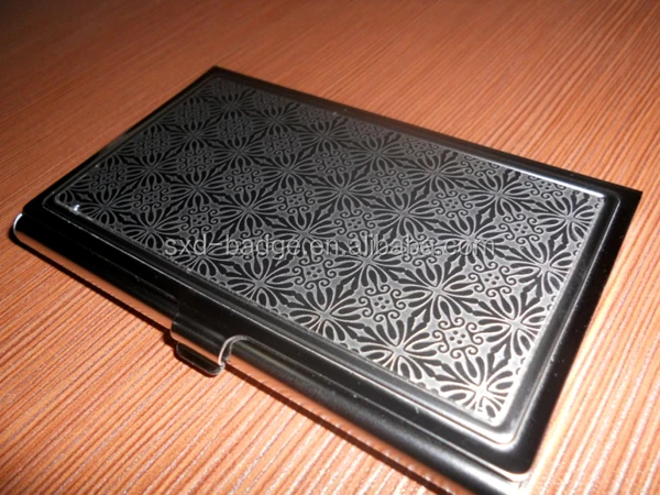 2015 hot selling China supplier low price logo diy distribuidor metal luxury business card case of gifts for business