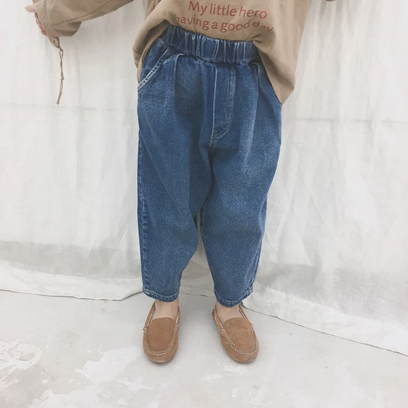 
2019 wholesale children boys casual boys jeans pants denim new design denim jean 