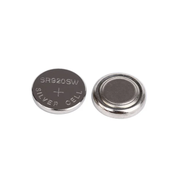 High Quality 1.55V 371 SR920SW Silver Oxide Button Cell Battery