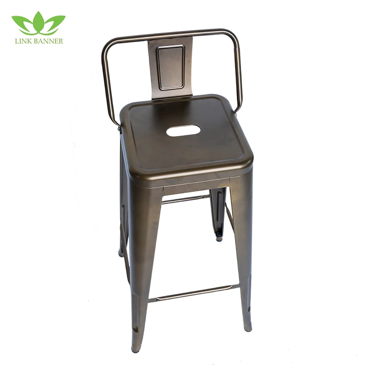 LK-H765E Винтаж кухня промышленные металлические певица барный стул