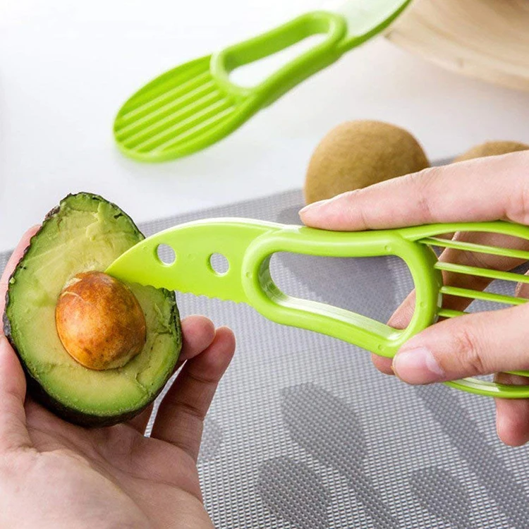 3 in 1 Avocado Slicer for Diced Fruit Rings Avocado Slicer Tool