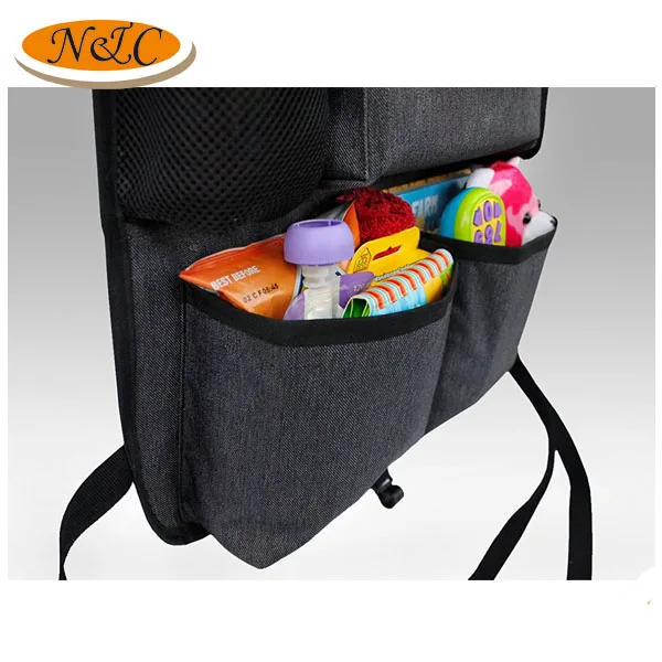 Cheap new design portable tablet i pad holder backseat car organizer for kids