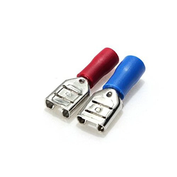 High quality brass durable PVC Insulated female disconnectors/faston terminal