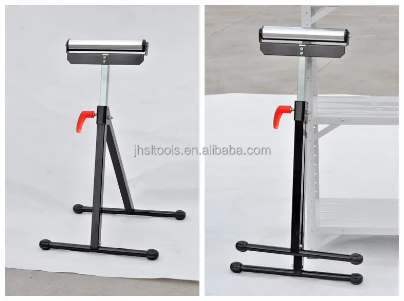 
Woodworking Heavy Duty Height Adjustable Roller Stand 132LB Capacity 