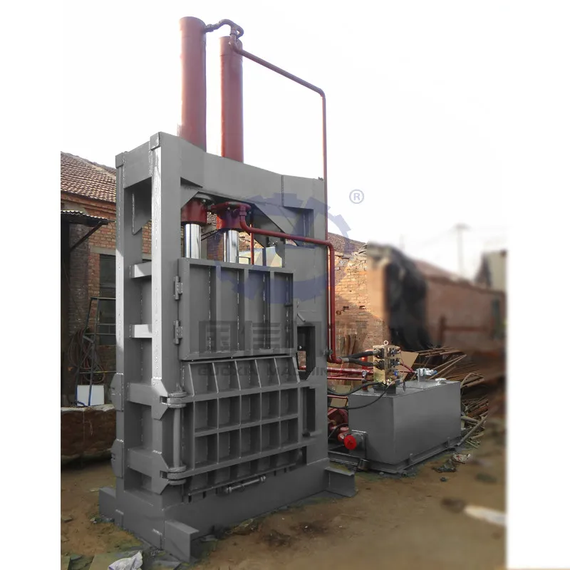 
hydraulic press small vertical cardboard baler for sale 