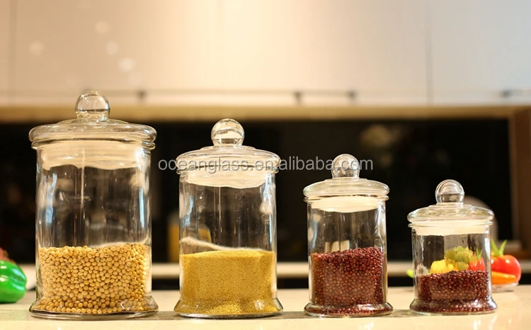 Zibo Hongmao 5L 2.5L cylindrical glass drinking dispenser with tap glass mason jar with tap