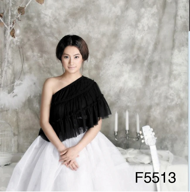 
Top quality factory customized dark brown muslin modeling photography studio background 