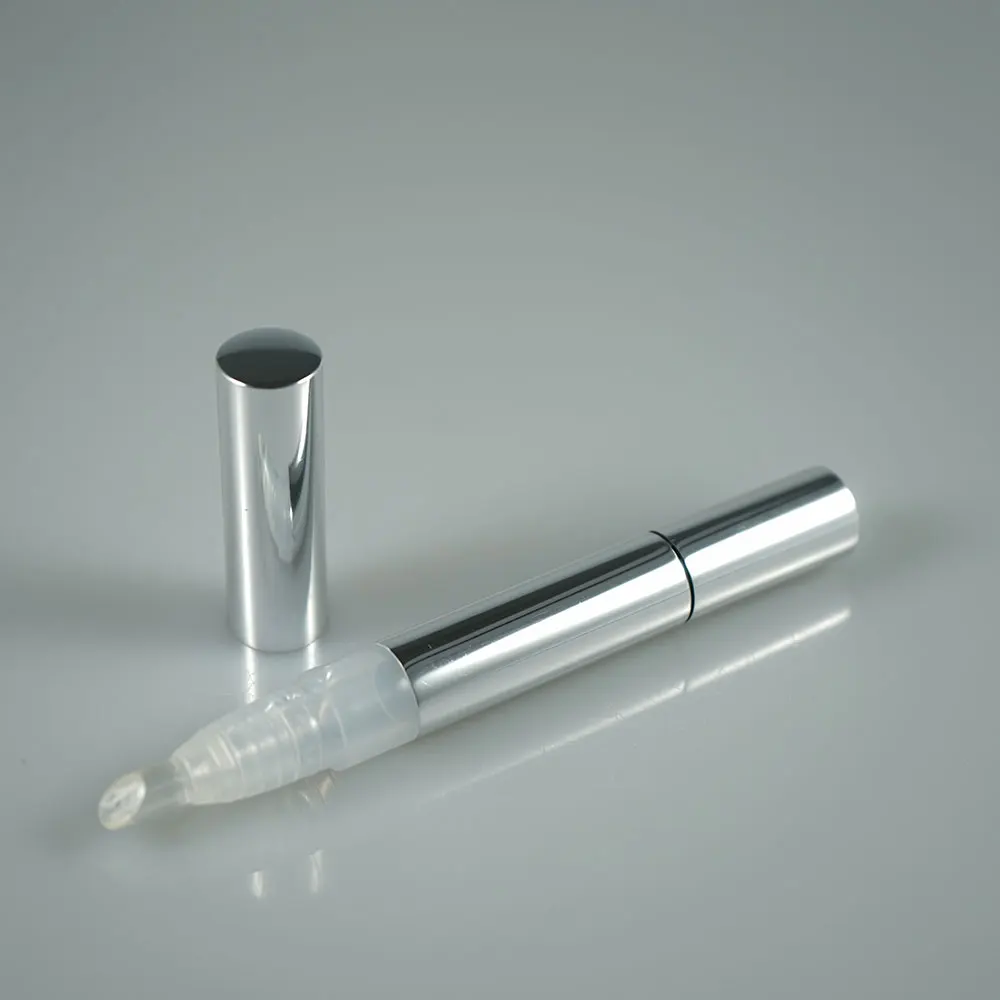 
3ml Silver / Gold essential oil pen / eye cream tube / cosmetic container for anti wrinkle 