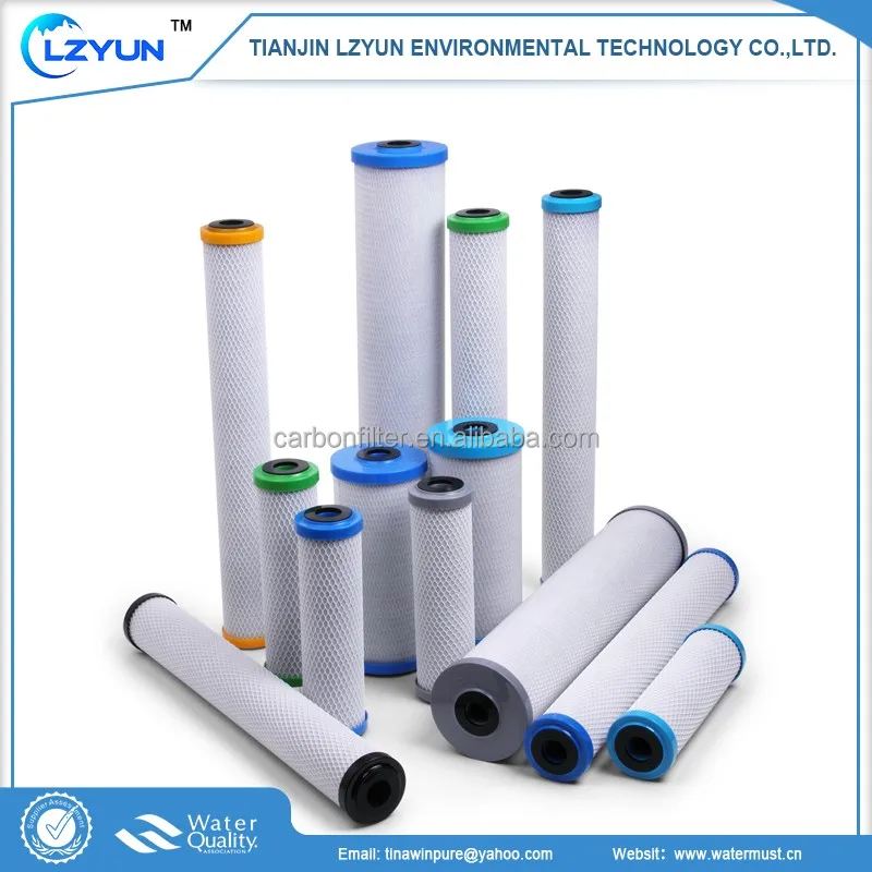 CTO10 Sintered activated carbon block filter cartridge