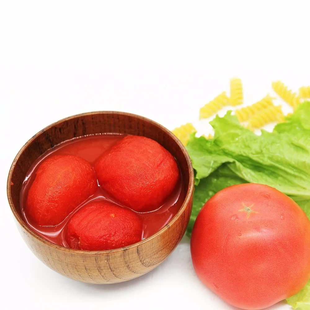 New Crop Canned Tomato Canned Peeled Whole Tomato 400G