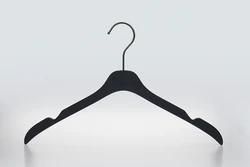 Clear  Acrylic Pant Hanger  With Gold Clips