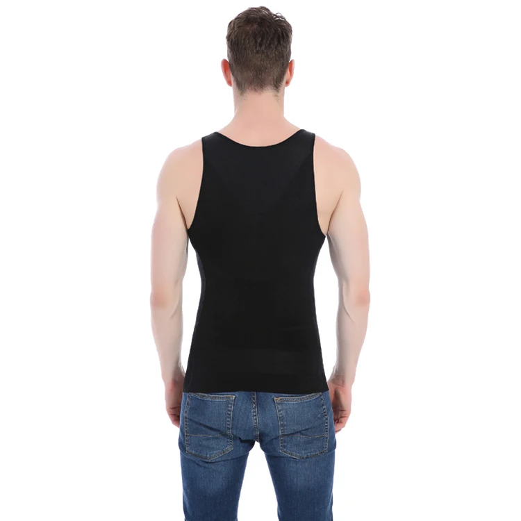 
10Years Factory For Mens Body Shaper Compression Slim Shirt Wholesale Price 