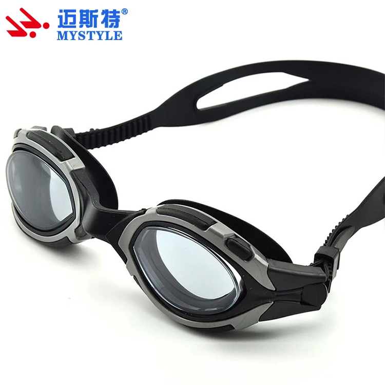 silicone waterproof anti fog swimming goggles