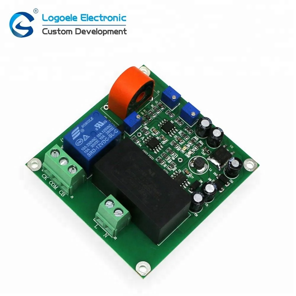 LOGOELE AC 0-5A/10A/20A Linear Relay Switch output Module Current protection AC current sensor module