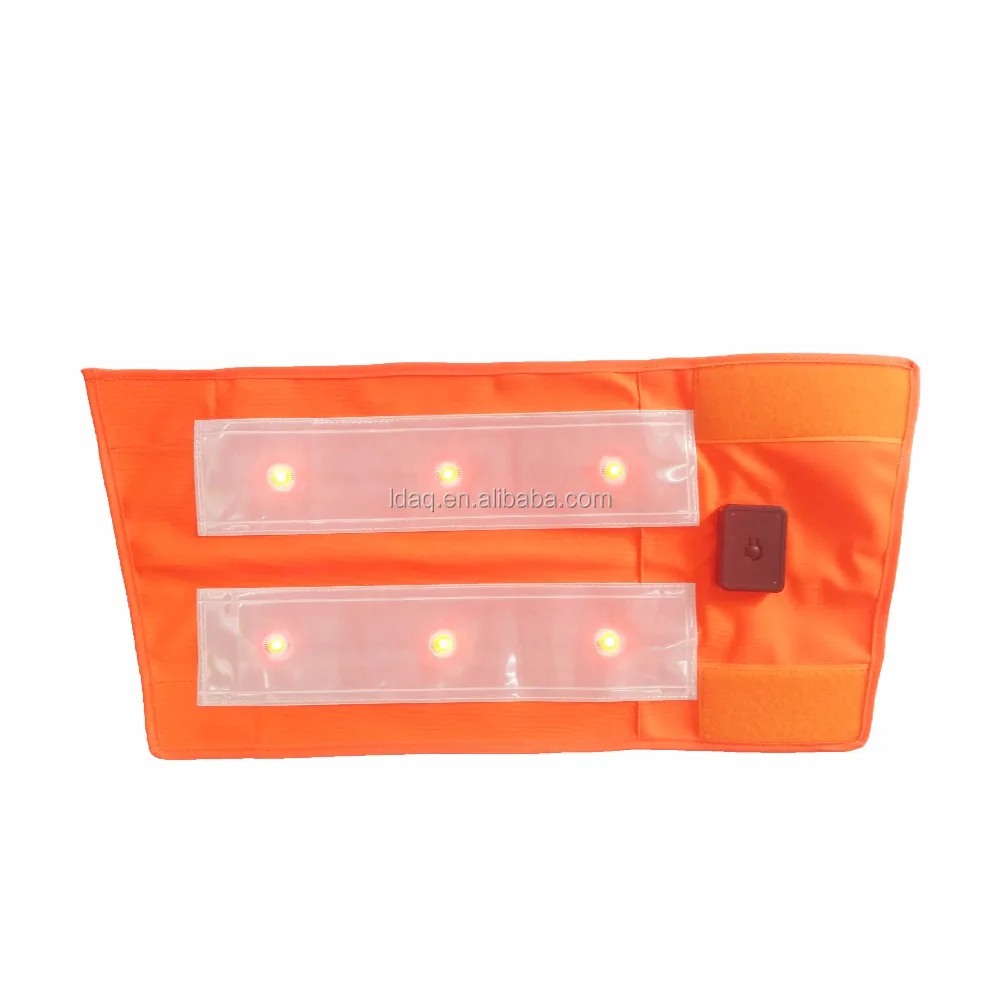 
Перезаряжаемый светодиодный светоотражающий ремень для ног 